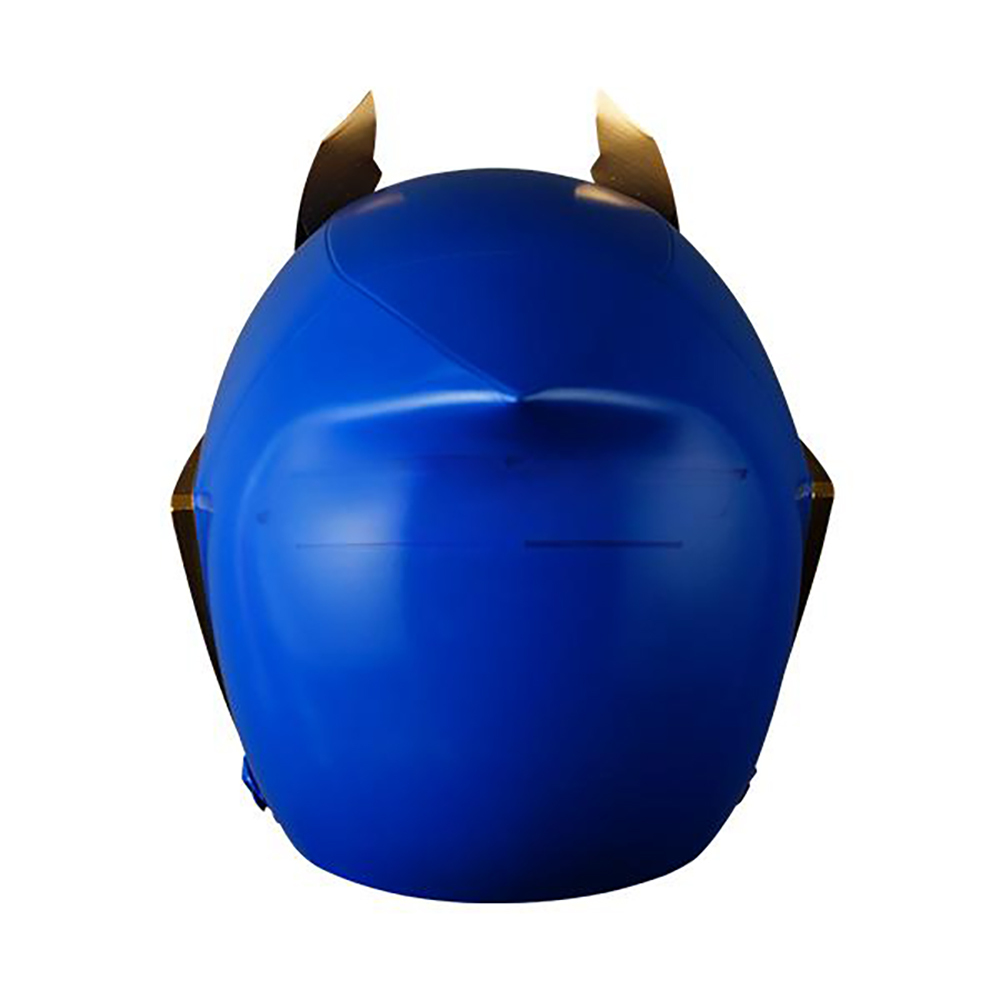 Power Rangers Ninja Storm Navy Thunder Ranger Helmet 3D Printed Cosplay Accessory Prop