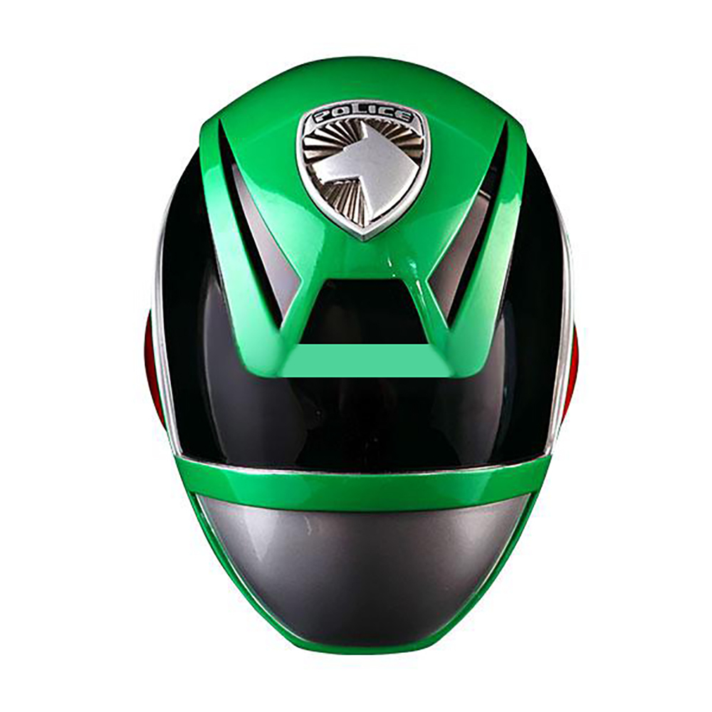 Power Rangers S.P.D. SPD Green Ranger Helmet 3D Printed Cosplay Accessory Prop
