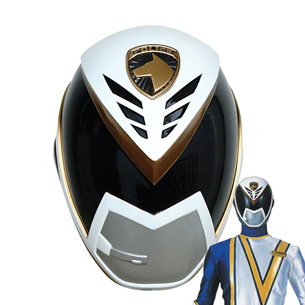 Power Rangers S.P.D. SPD Omega Ranger Helmet 3D Printed Cosplay Accessory Prop