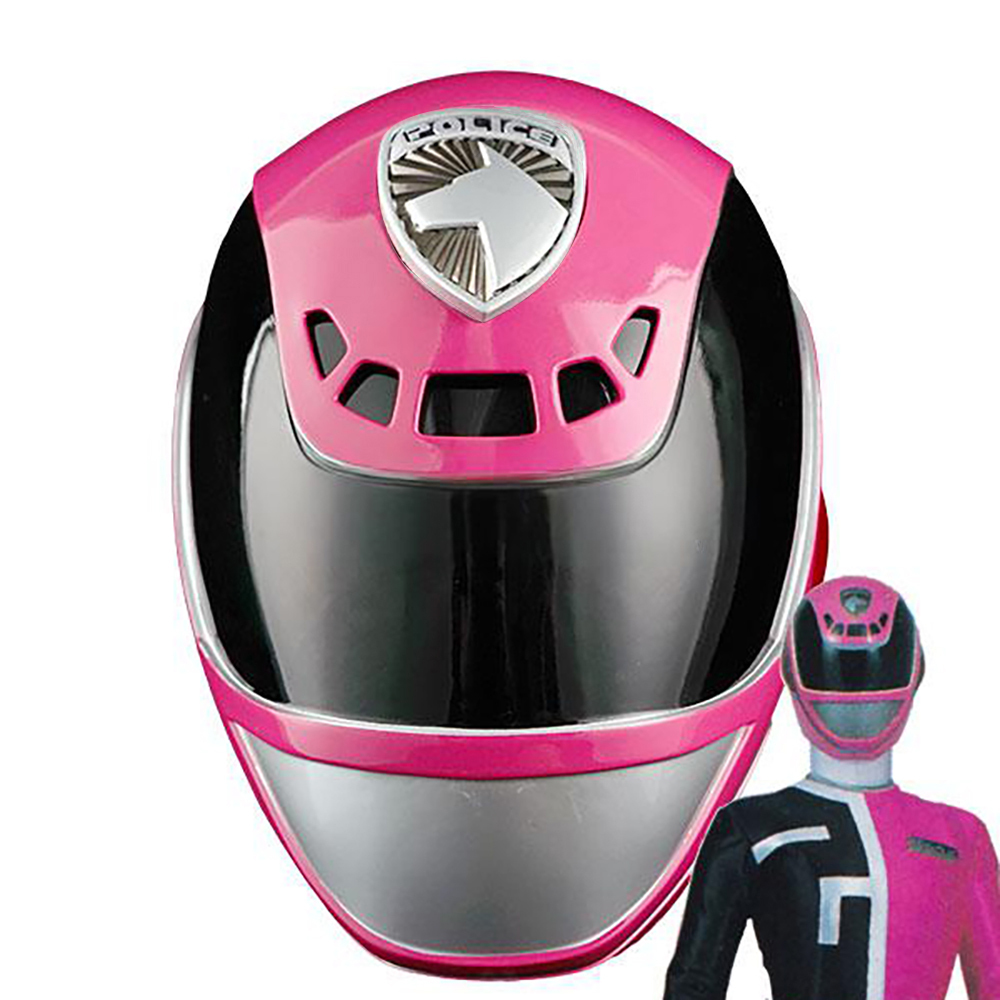 Power Rangers S.P.D. SPD Pink Ranger Helmet 3D Printed Cosplay Accessory Prop