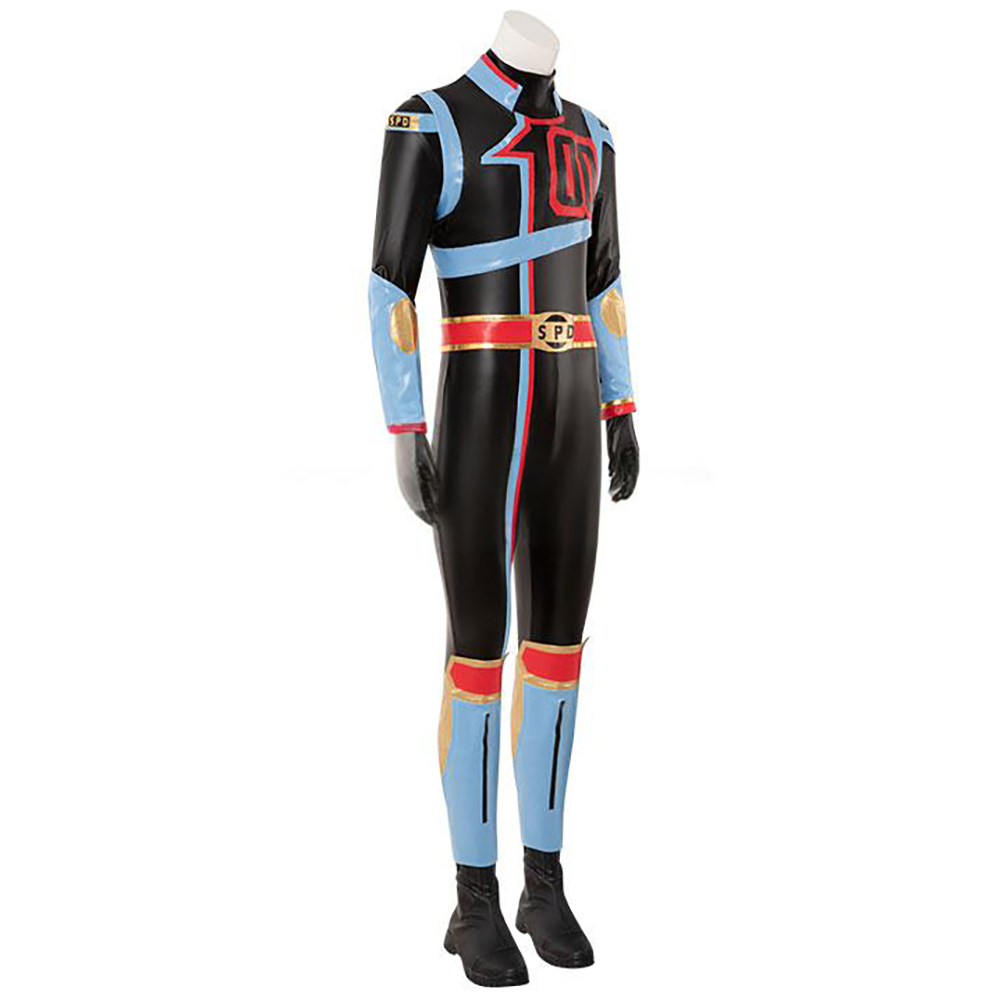 Power Rangers S.P.D. SPD Shadow Ranger Cosplay Costume-Cosplay ...