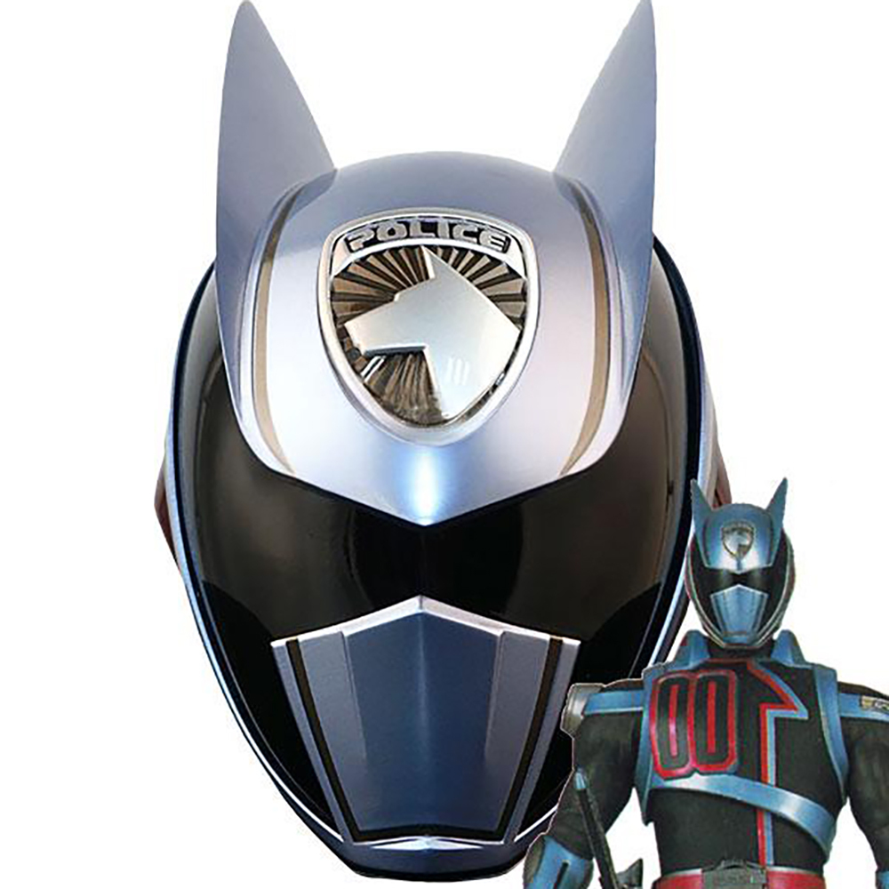 Power Rangers S.P.D. SPD Shadow Ranger Helmet 3D Printed Cosplay Accessory Prop
