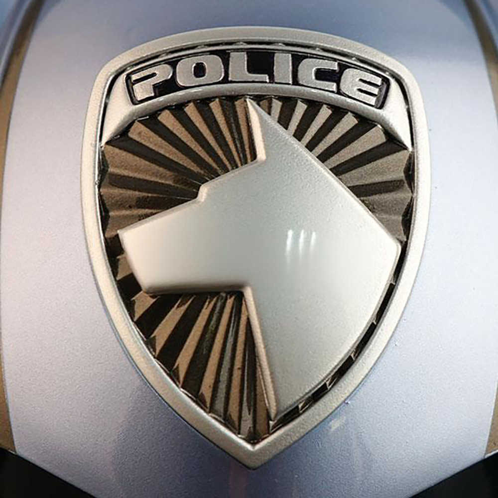 Power Rangers S.P.D. SPD Shadow Ranger Helmet 3D Printed Cosplay Accessory Prop