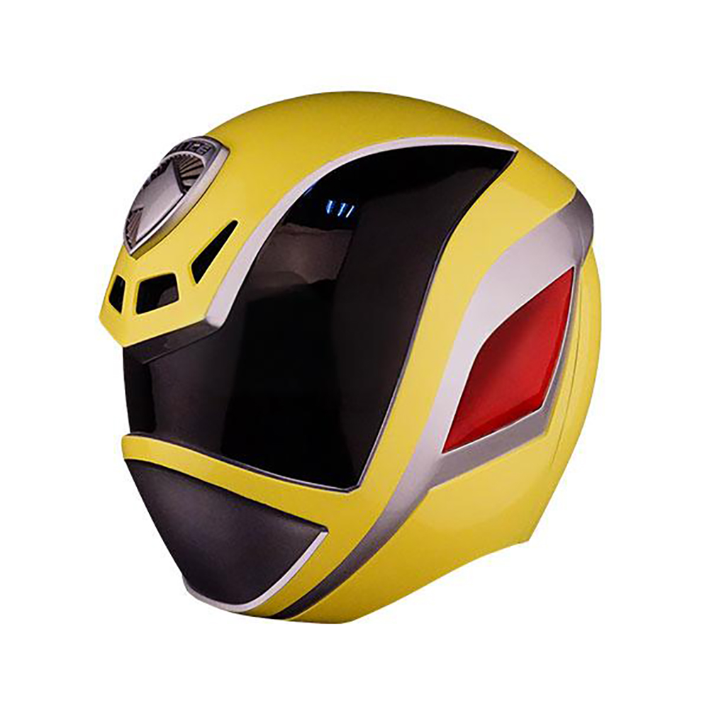 Power Rangers S.P.D. SPD Yellow Ranger Helmet 3D Printed Cosplay Accessory Prop