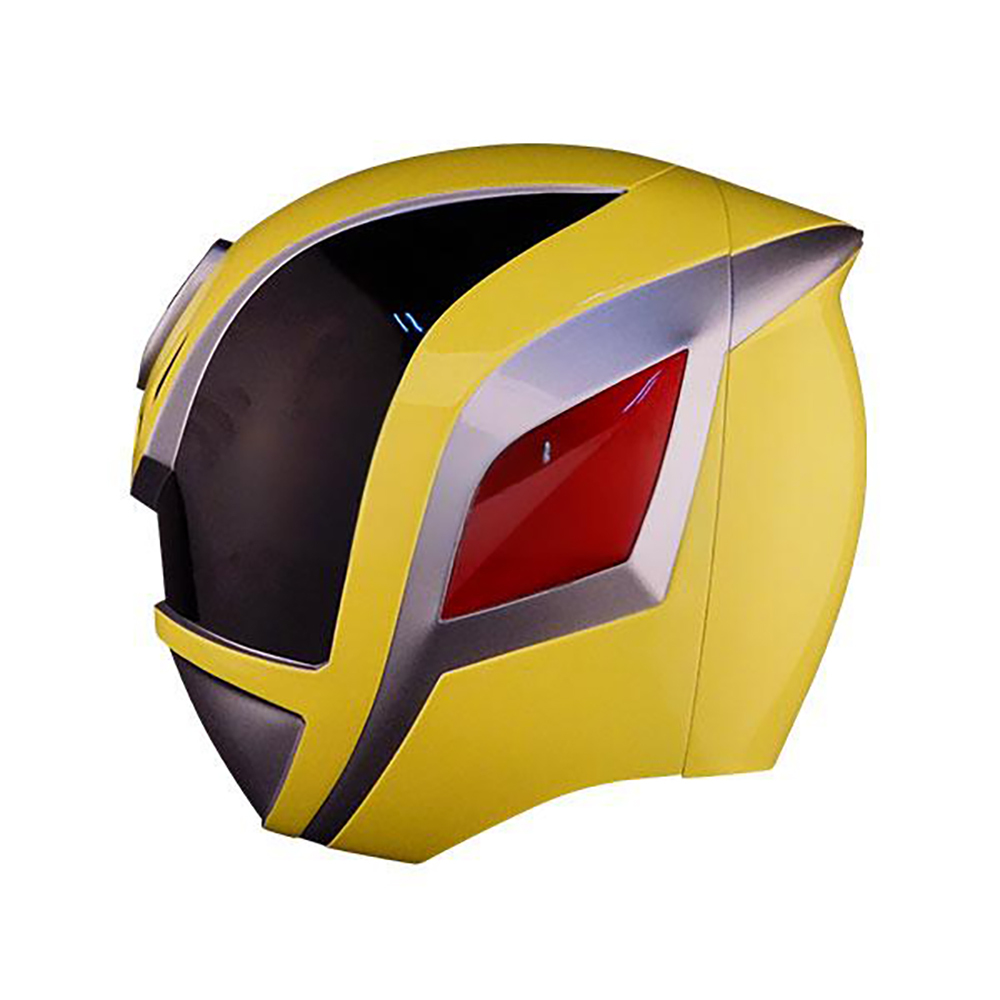 Power Rangers S.P.D. SPD Yellow Ranger Helmet 3D Printed Cosplay Accessory Prop