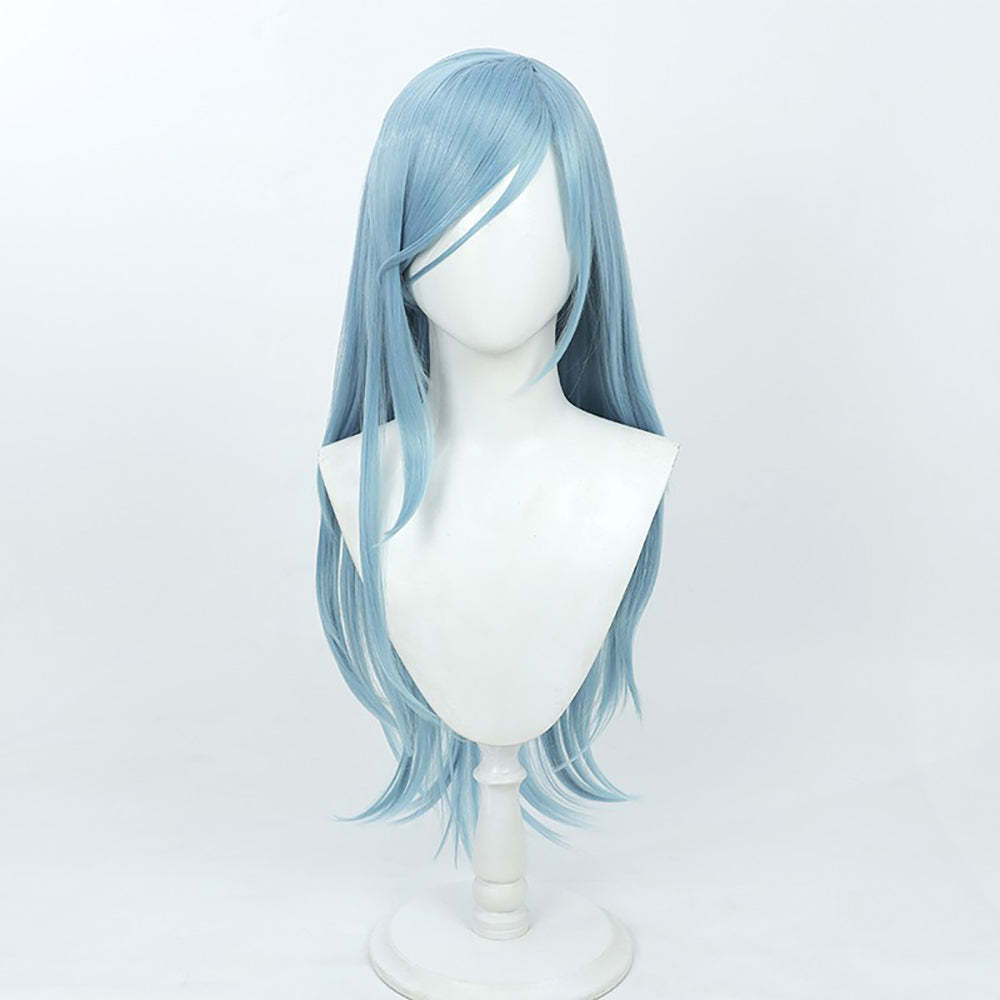 Project SEKAI HATSUNE MIKU: COLORFUL STAGE! Hinomori Shizuku Blue Cosplay Wig-Cosplay Instrumentality Project