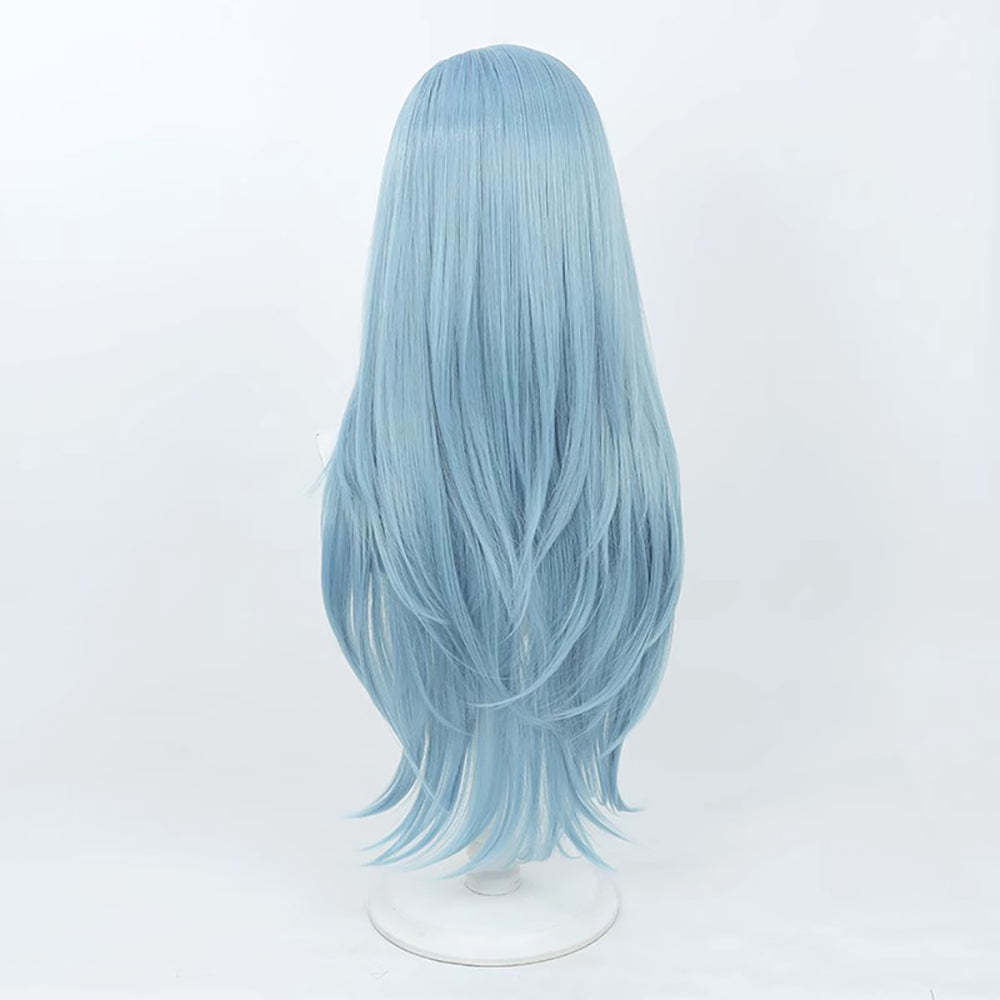 Project SEKAI HATSUNE MIKU: COLORFUL STAGE! Hinomori Shizuku Blue Cosplay Wig-Cosplay Instrumentality Project