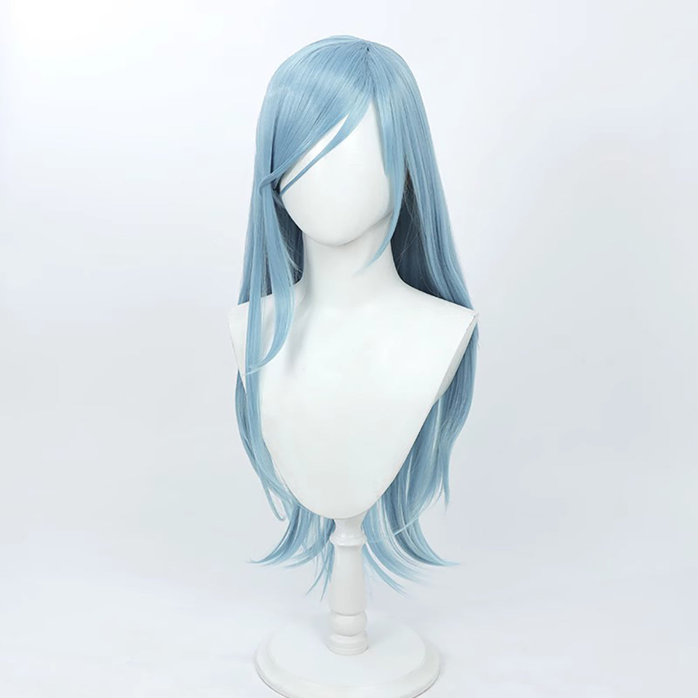 Project SEKAI HATSUNE MIKU: COLORFUL STAGE! Hinomori Shizuku Blue Cosplay Wig-Cosplay Instrumentality Project