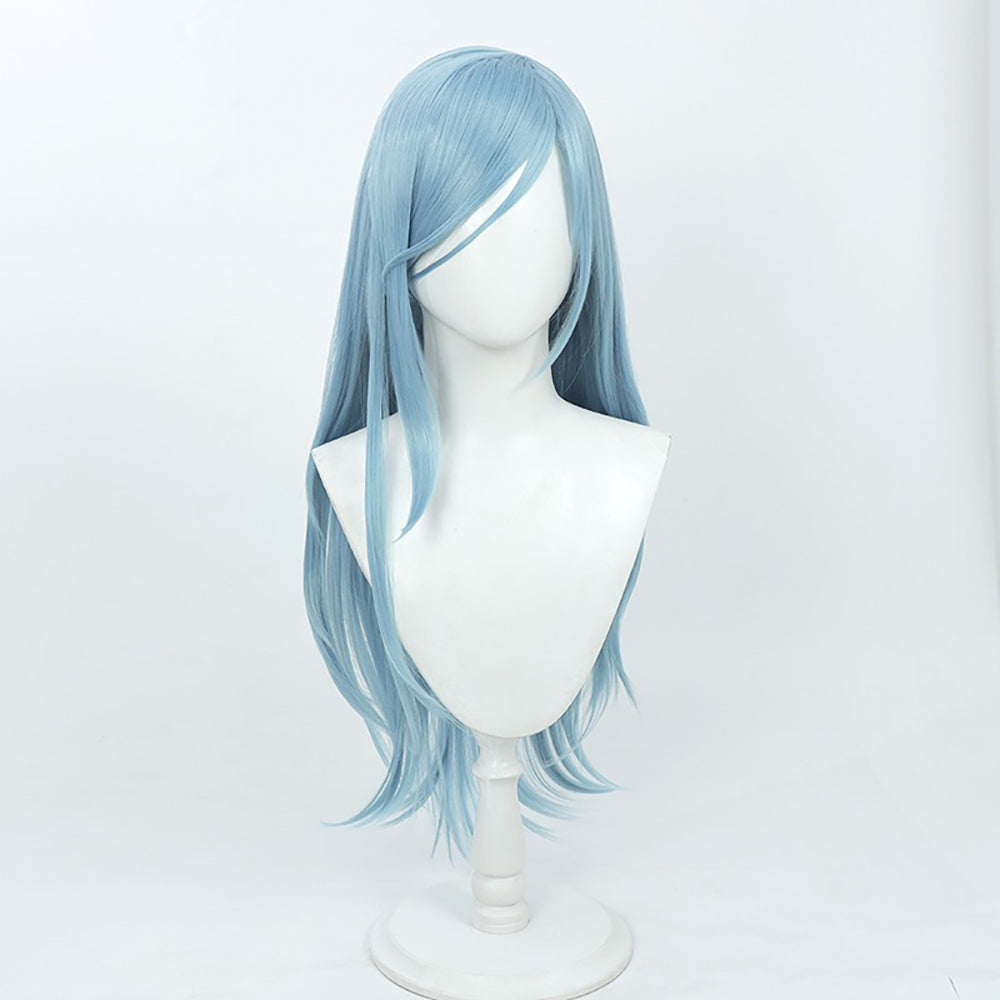 Project SEKAI HATSUNE MIKU: COLORFUL STAGE! Hinomori Shizuku Blue Cosplay Wig-Cosplay Instrumentality Project