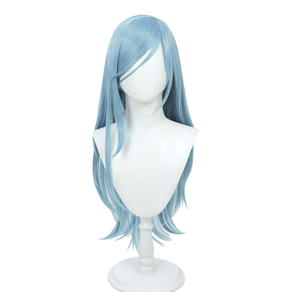 Project SEKAI HATSUNE MIKU: COLORFUL STAGE! Hinomori Shizuku Blue Cosplay Wig-Cosplay Instrumentality Project