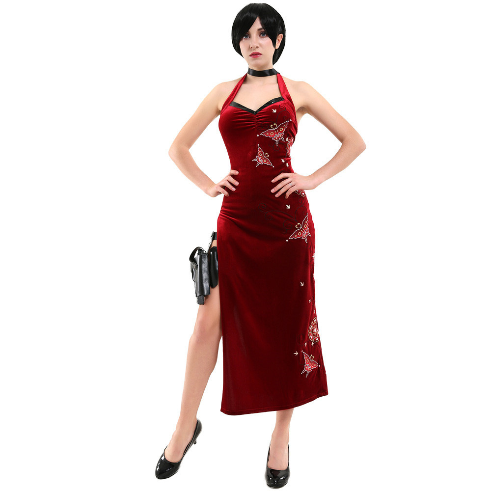 Resident Evil 4 Ada Wong Cosplay Costume