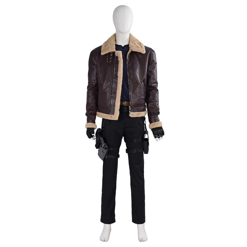 Resident Evil 4 Remake Leon Scott Kennedy Cosplay Costume