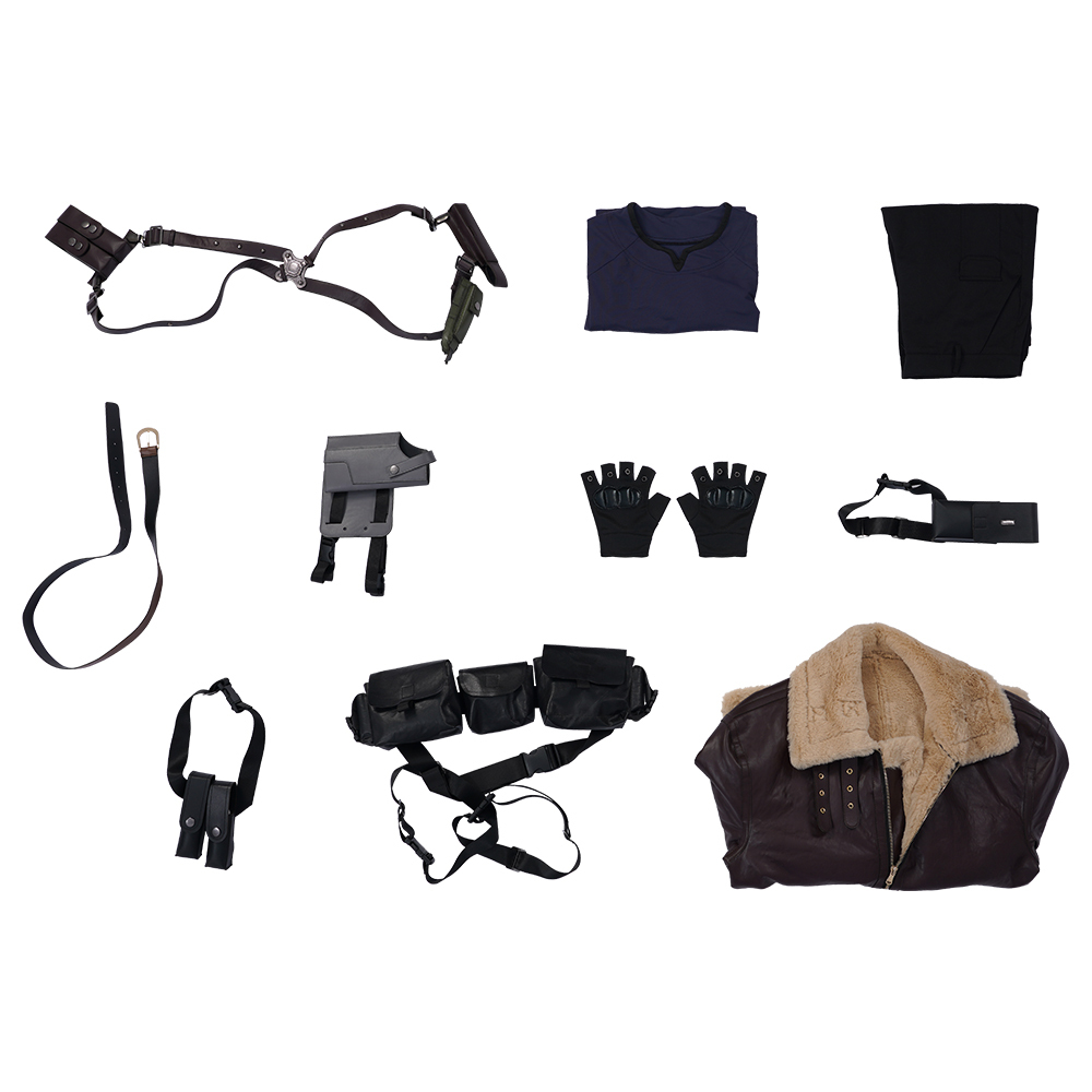 Resident Evil 4 Remake Leon Scott Kennedy Cosplay Costume