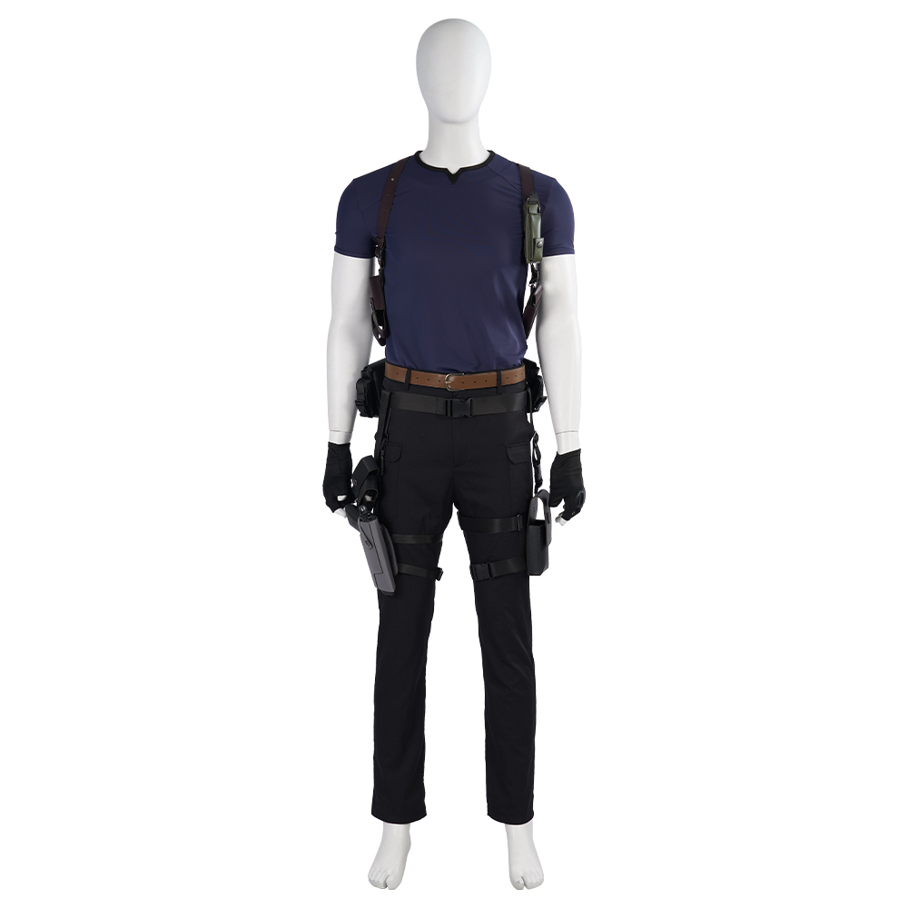 Resident Evil 4 Remake Leon Scott Kennedy Cosplay Costume
