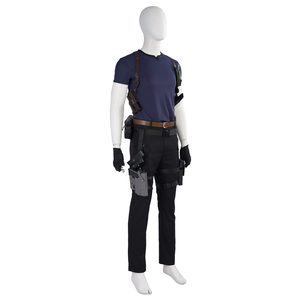 Resident Evil 4 Remake Leon Scott Kennedy Cosplay Costume