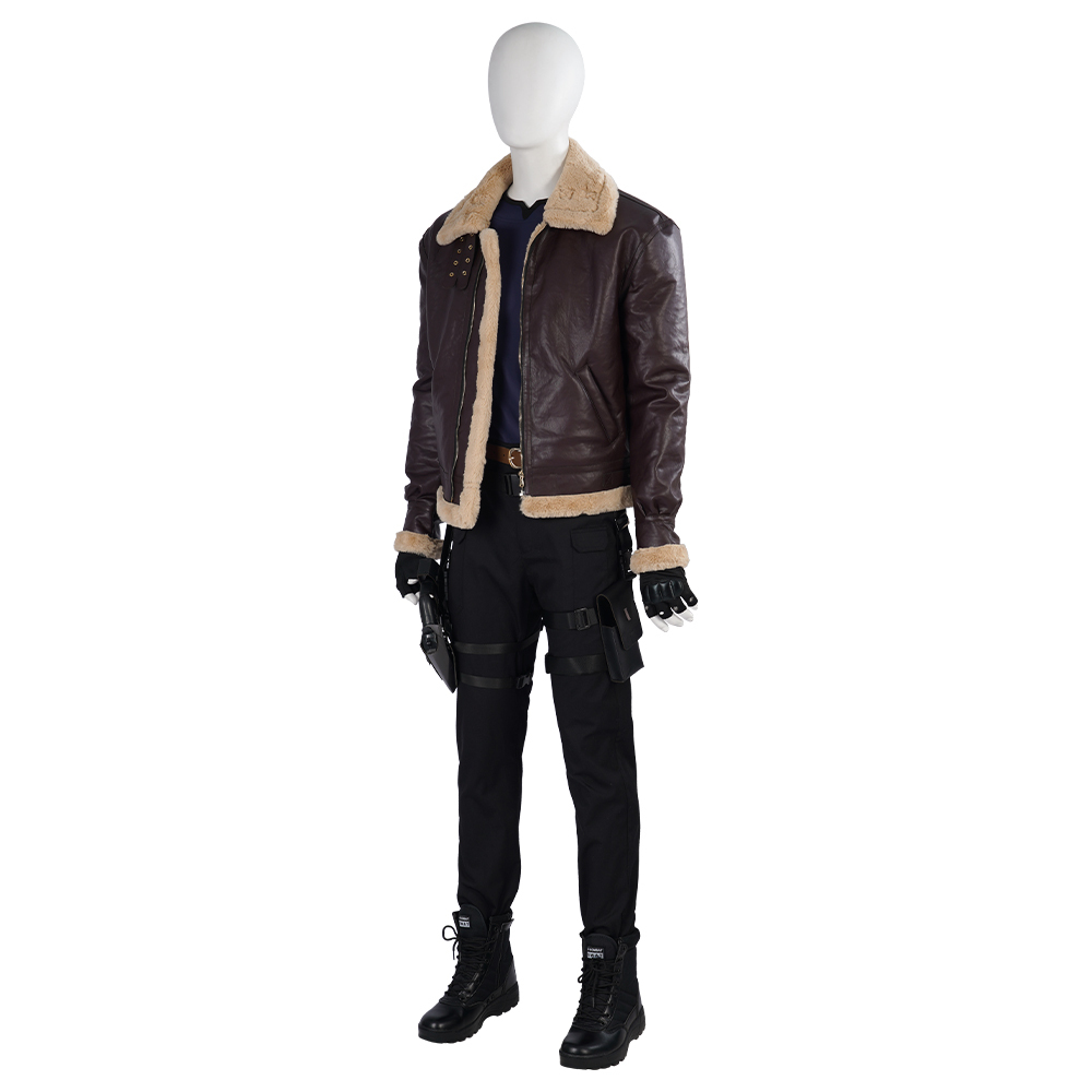 Resident Evil 4 Remake Leon Scott Kennedy Cosplay Costume