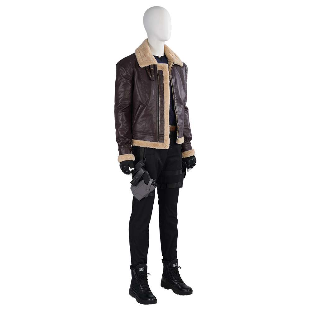 Resident Evil 4 Remake Leon Scott Kennedy Cosplay Costume