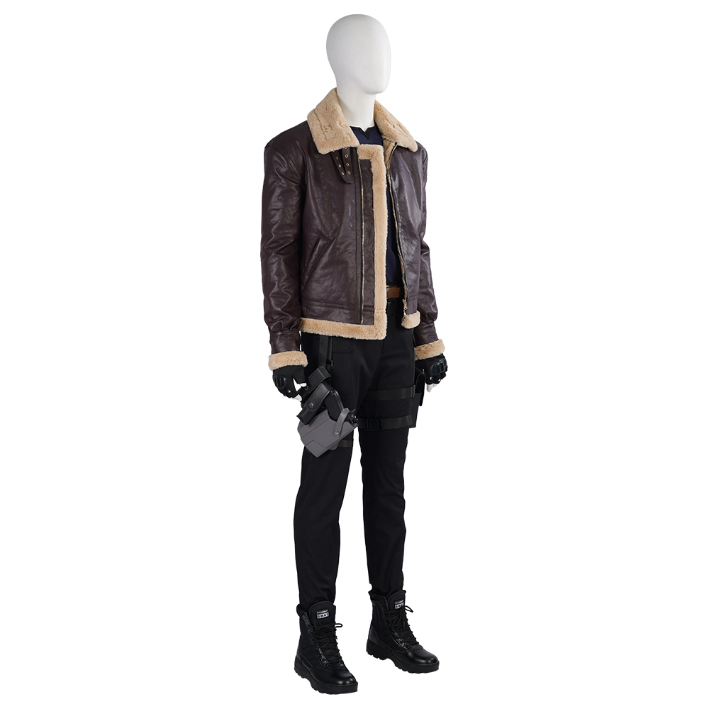 Resident Evil 4 Remake Leon Scott Kennedy Cosplay Costume