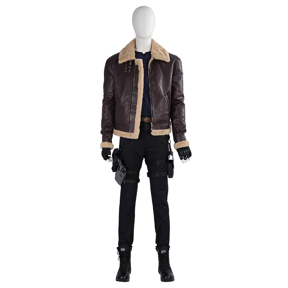 Resident Evil 4 Remake Leon Scott Kennedy Cosplay Costume