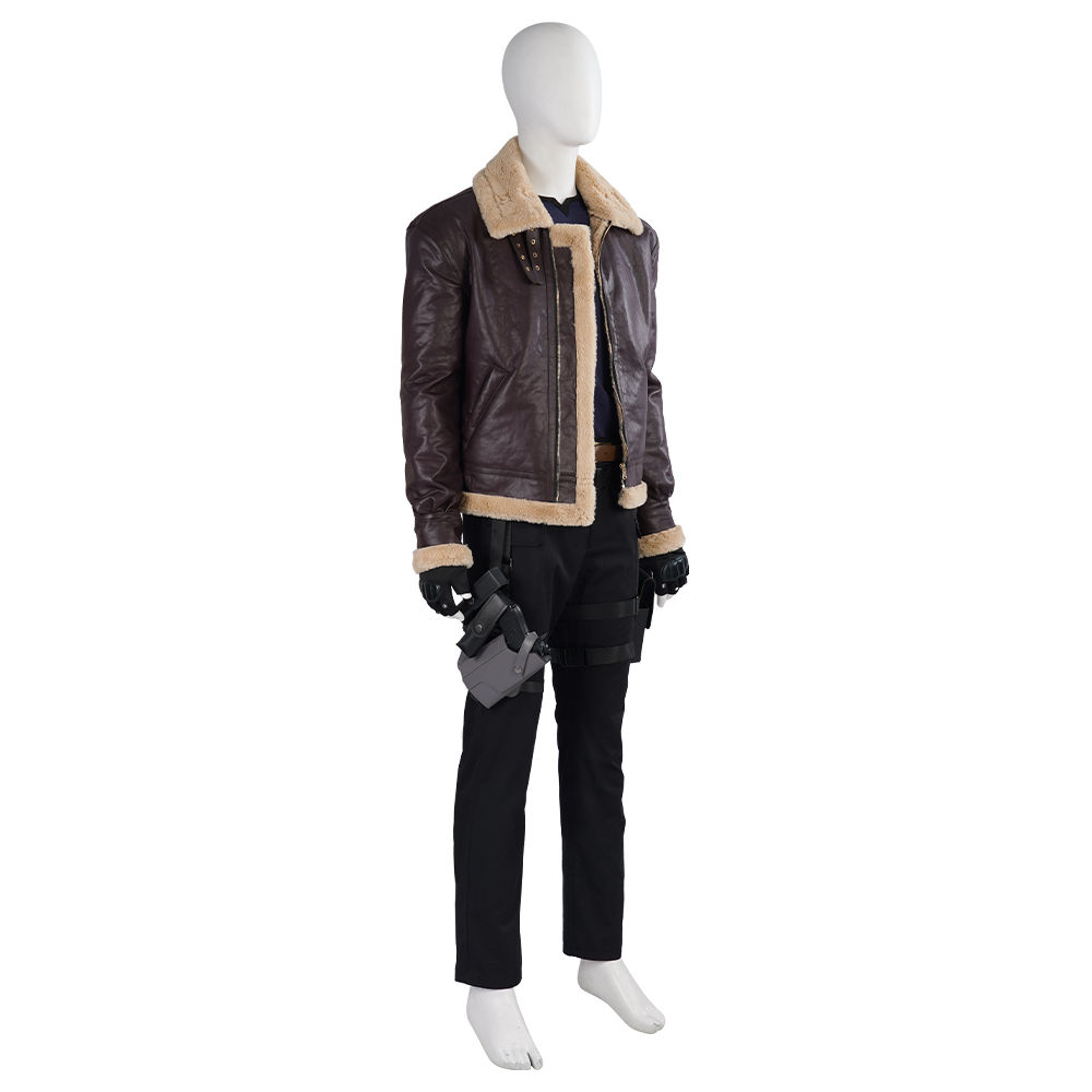 Resident Evil 4 Remake Leon Scott Kennedy Cosplay Costume