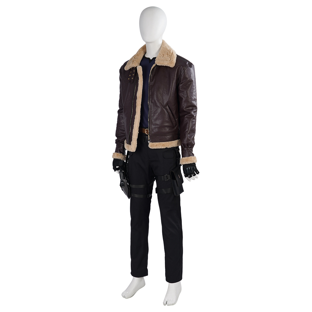 Resident Evil 4 Remake Leon Scott Kennedy Cosplay Costume