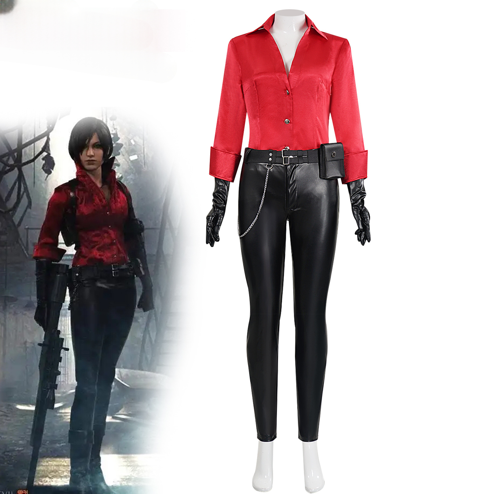 Resident Evil 6 Ada Wong Cosplay Costume