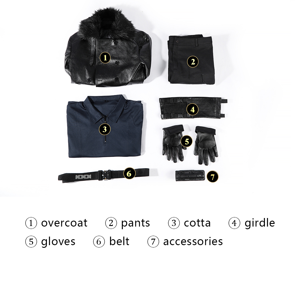 Resident Evil Requiem Leon Scott Kennedy Cosplay Costume