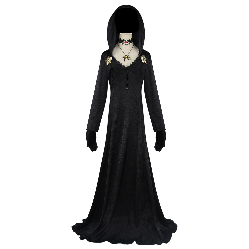 Resident Evil Village Vampire Daughter Bela Dimitrescu Cosplay Costume