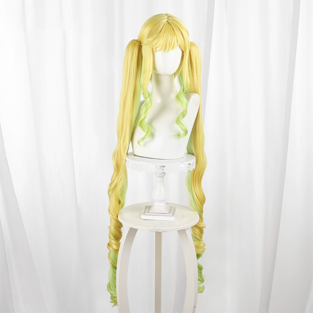 Rock Is a Lady's Modesty Lilisa Suzunomiya Yellow Cosplay Wig