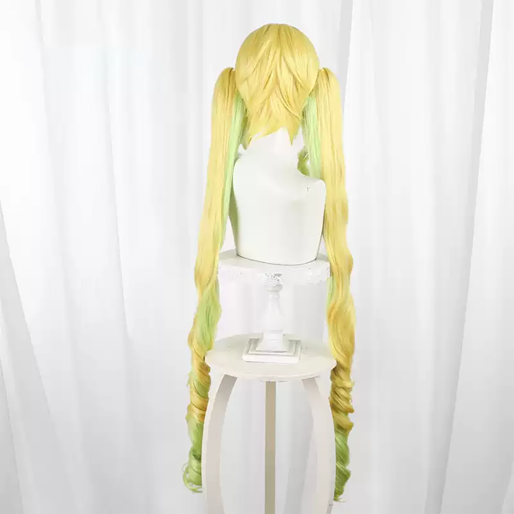 Rock Is a Lady's Modesty Lilisa Suzunomiya Yellow Cosplay Wig