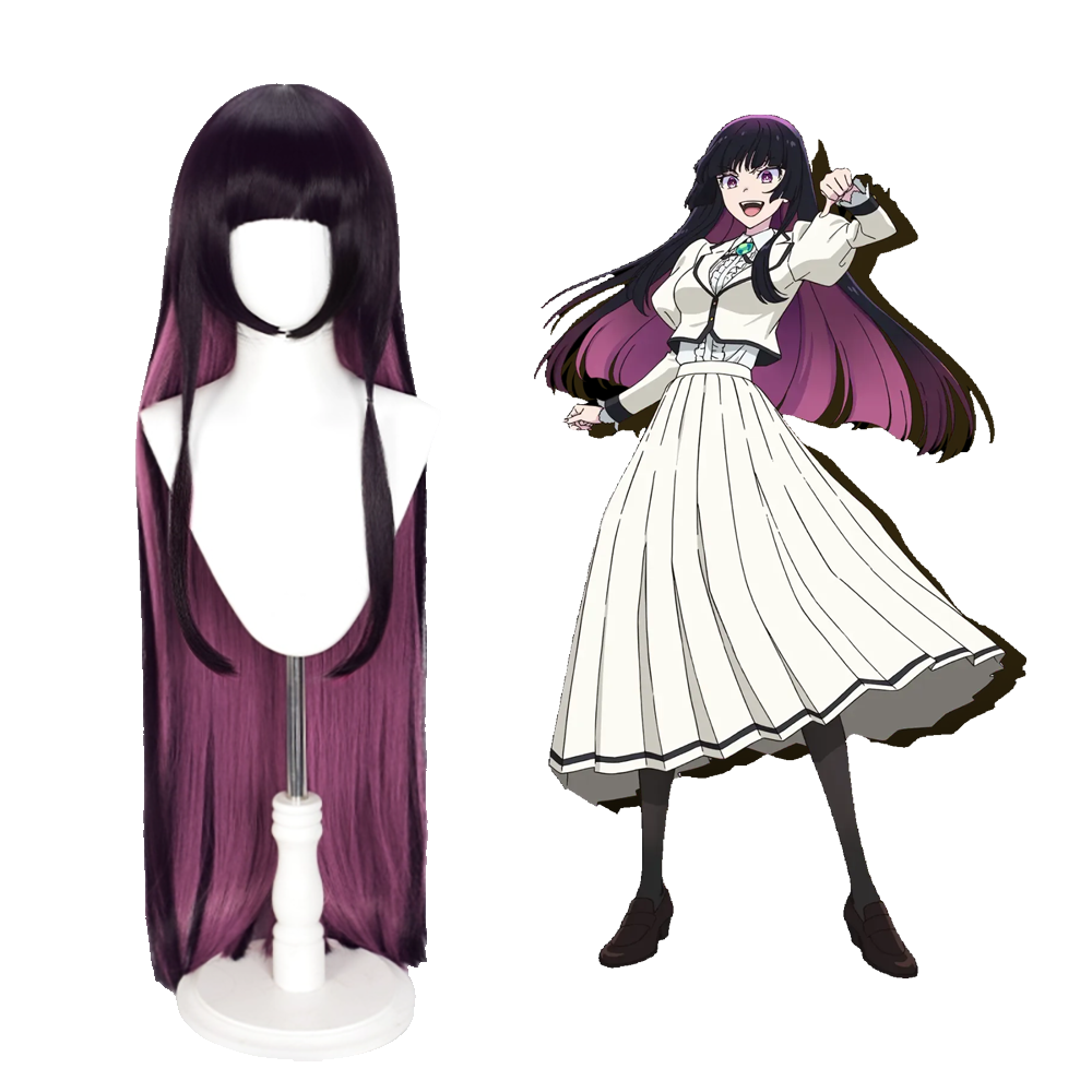 Rock Is a Lady's Modesty Otoha Kurogane Purple Cosplay Wig