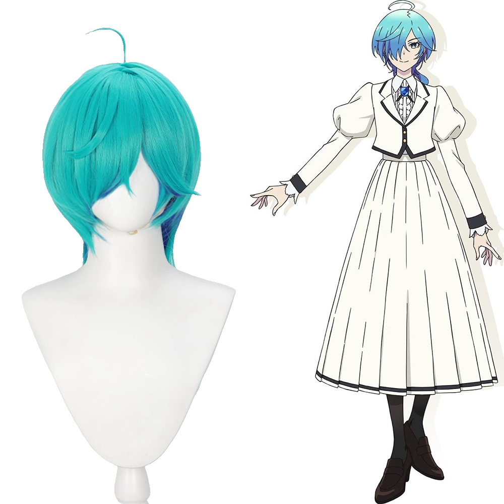 Rock Is a Lady's Modesty Tina Inase Blue Cosplay Wig