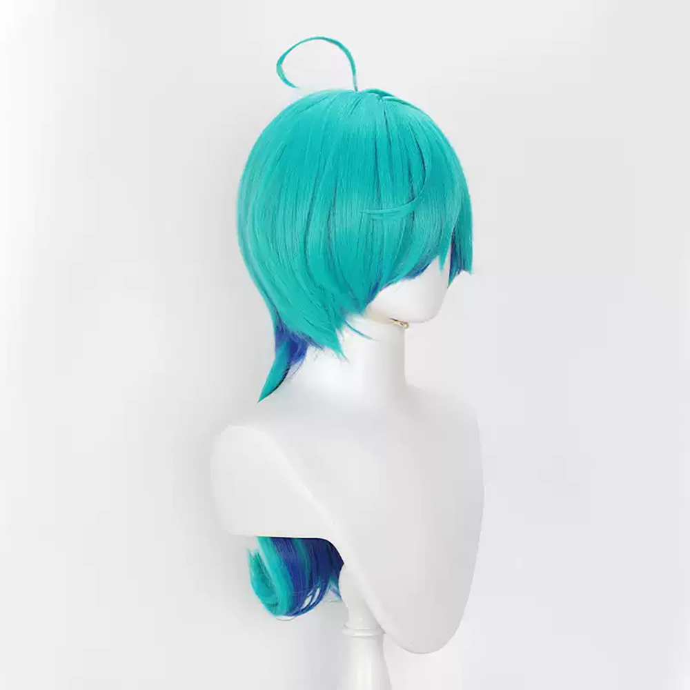 Rock Is a Lady's Modesty Tina Inase Blue Cosplay Wig