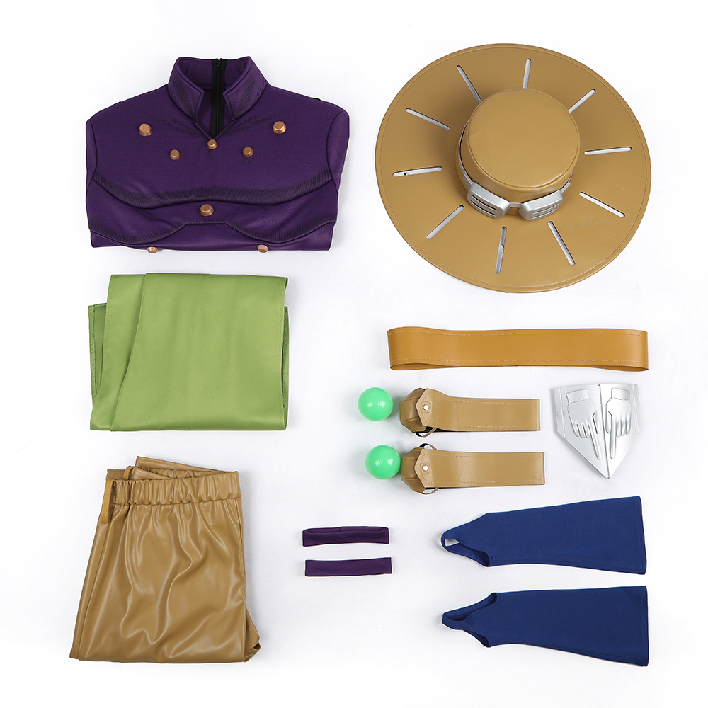 STEEL BALL RUN JoJo Gyro Zeppeli Cosplay Costume