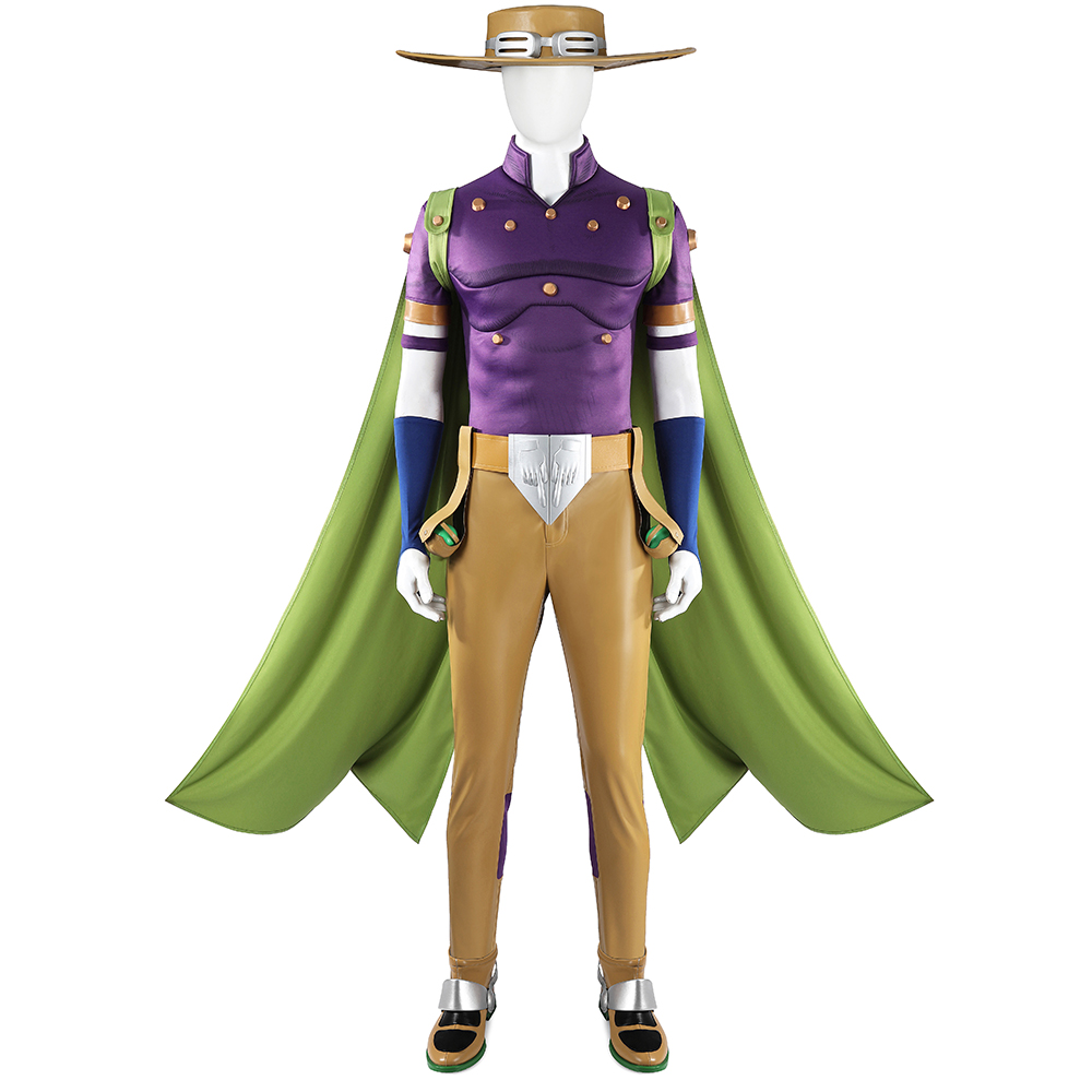 STEEL BALL RUN JoJo Gyro Zeppeli Cosplay Costume