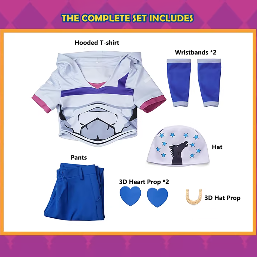 STEEL BALL RUN JoJo Johnny Joestar Cosplay Costume