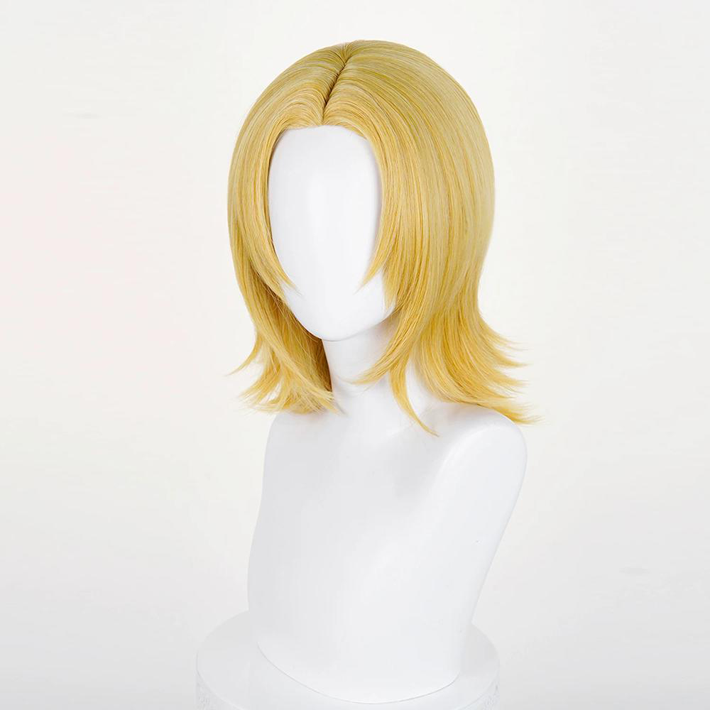 STEEL BALL RUN JoJo Johnny Joestar Golden Cosplay Wig