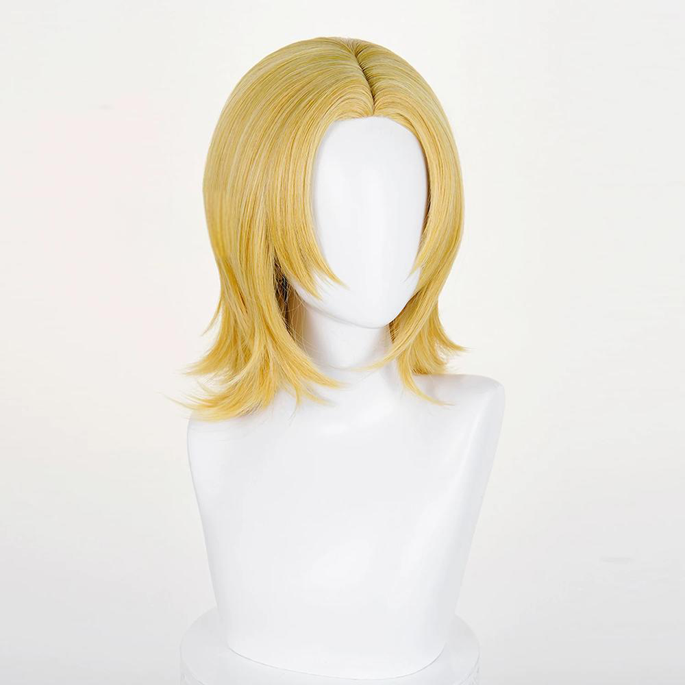 STEEL BALL RUN JoJo Johnny Joestar Golden Cosplay Wig