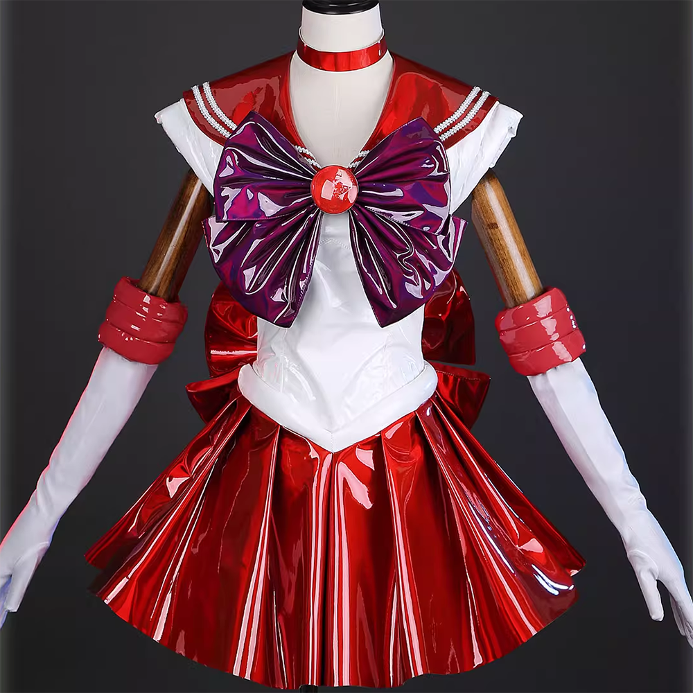 Sailor Moon 30th Anniversary Sailor Mars Rei Hino Cosplay Costume