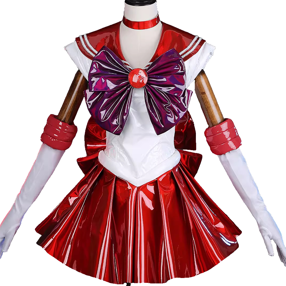 Sailor Moon 30th Anniversary Sailor Mars Rei Hino Cosplay Costume