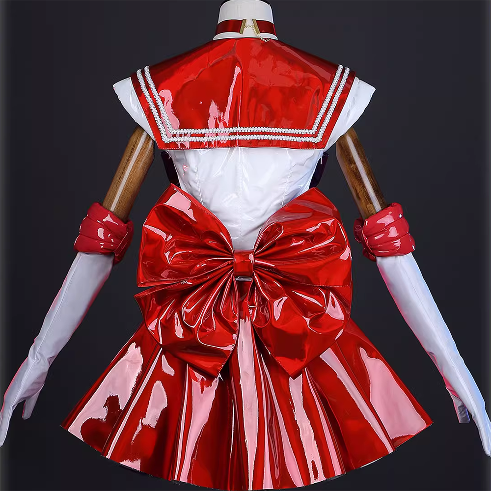 Sailor Moon 30th Anniversary Sailor Mars Rei Hino Cosplay Costume