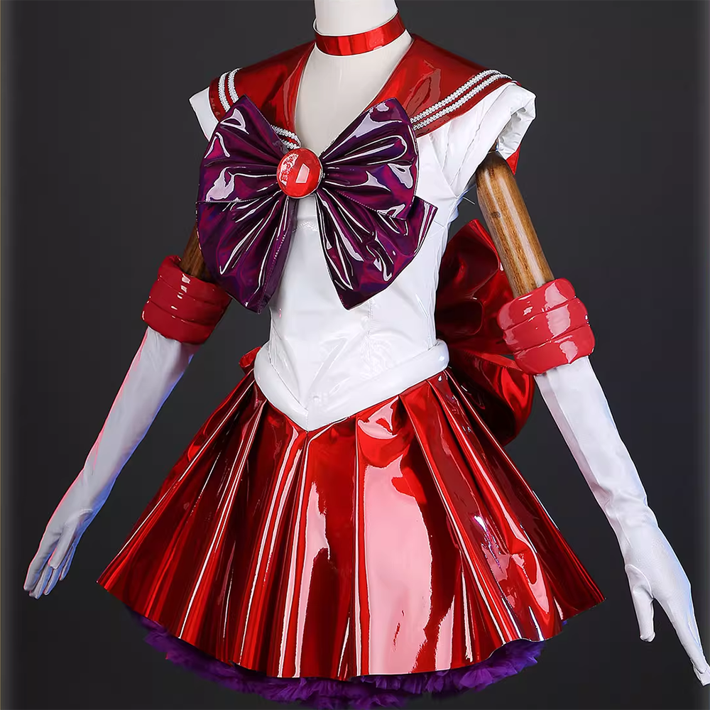 Sailor Moon 30th Anniversary Sailor Mars Rei Hino Cosplay Costume