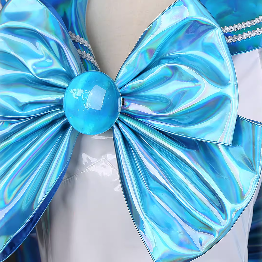 Sailor Moon 30th Anniversary Sailor Mercury Aqua Mist Cosplay Costume