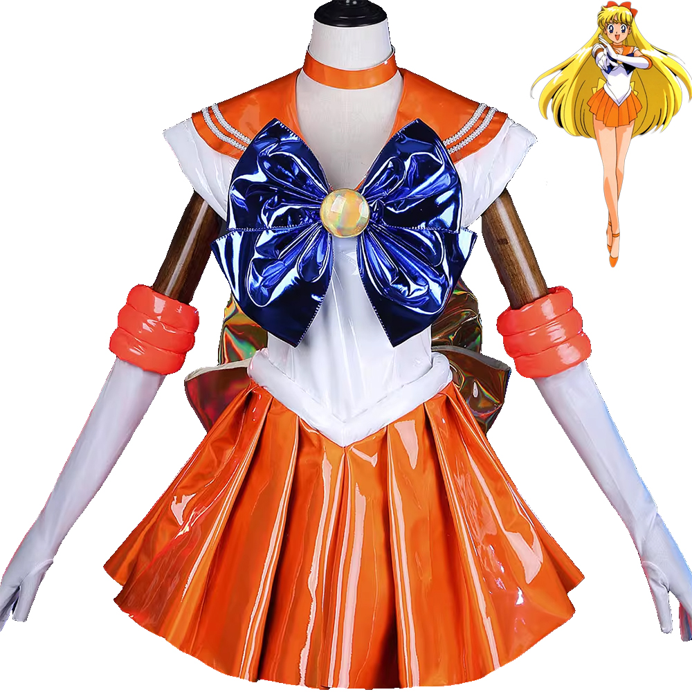 Sailor Moon 30th Anniversary Sailor Venus Minako Aino Cosplay Costume