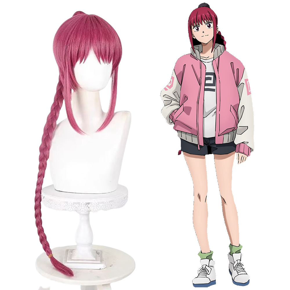 Sakamoto Days Lu Shaotang Red Cosplay Wig