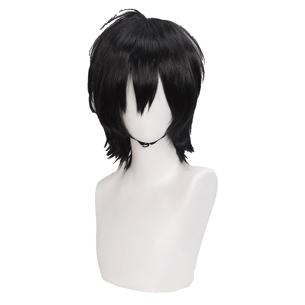 Sakamoto Days Nagumo Yoichi Black Cosplay Wig