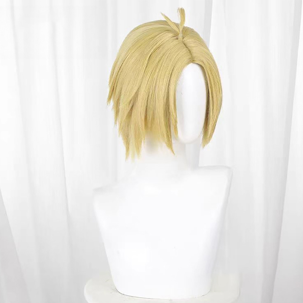 Sakamoto Days Shin Asakura Yellow Cosplay Wig