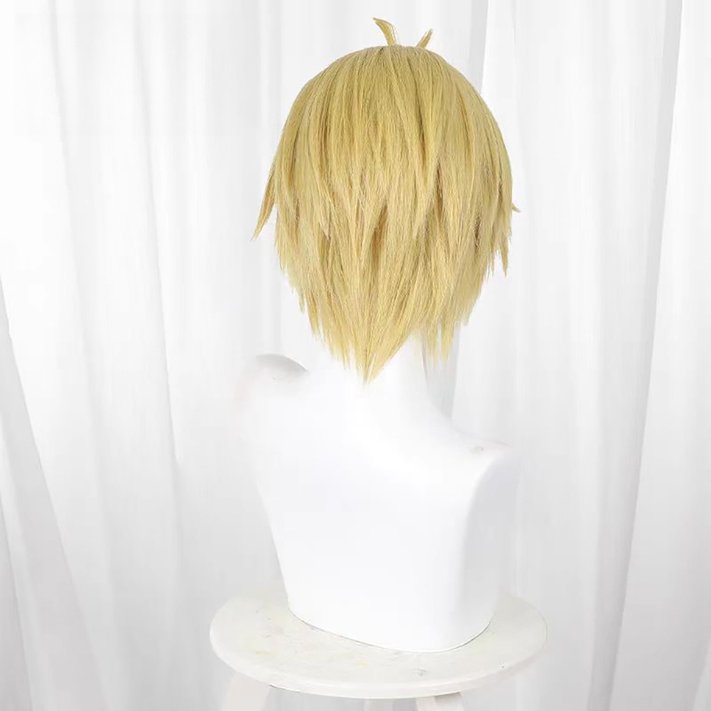 Sakamoto Days Shin Asakura Yellow Cosplay Wig