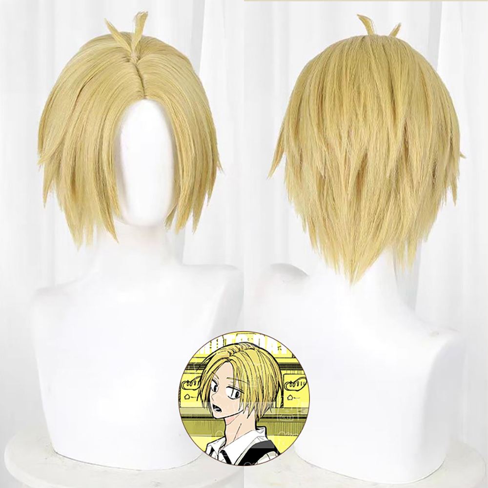 Sakamoto Days Shin Asakura Yellow Cosplay Wig