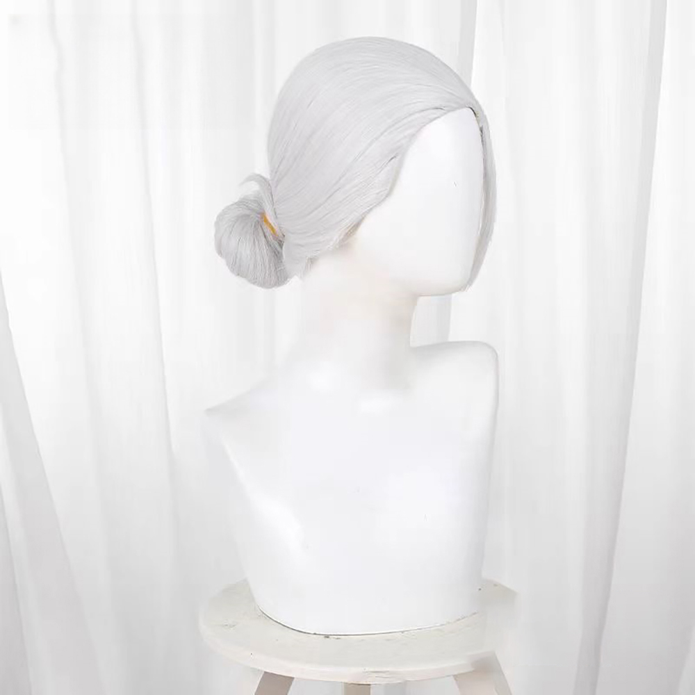 Sakamoto Days Taro Sakamoto Silver Cosplay Wig